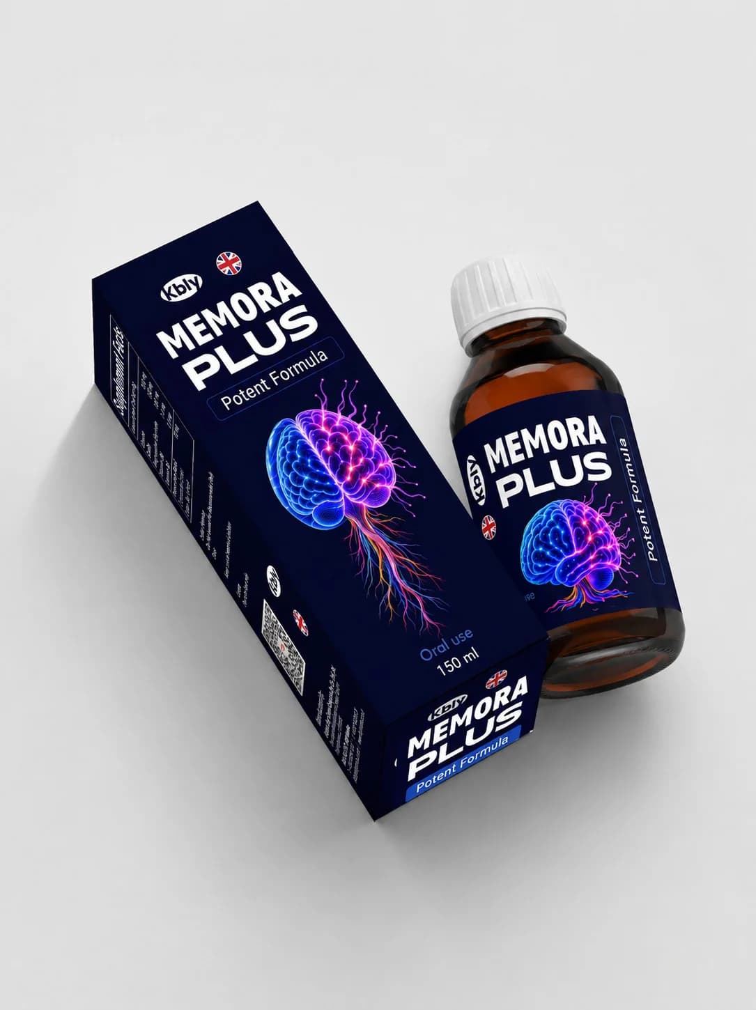 KBLY Memora Plus Potent Formula | Memory & Cognitive Support - Image 2