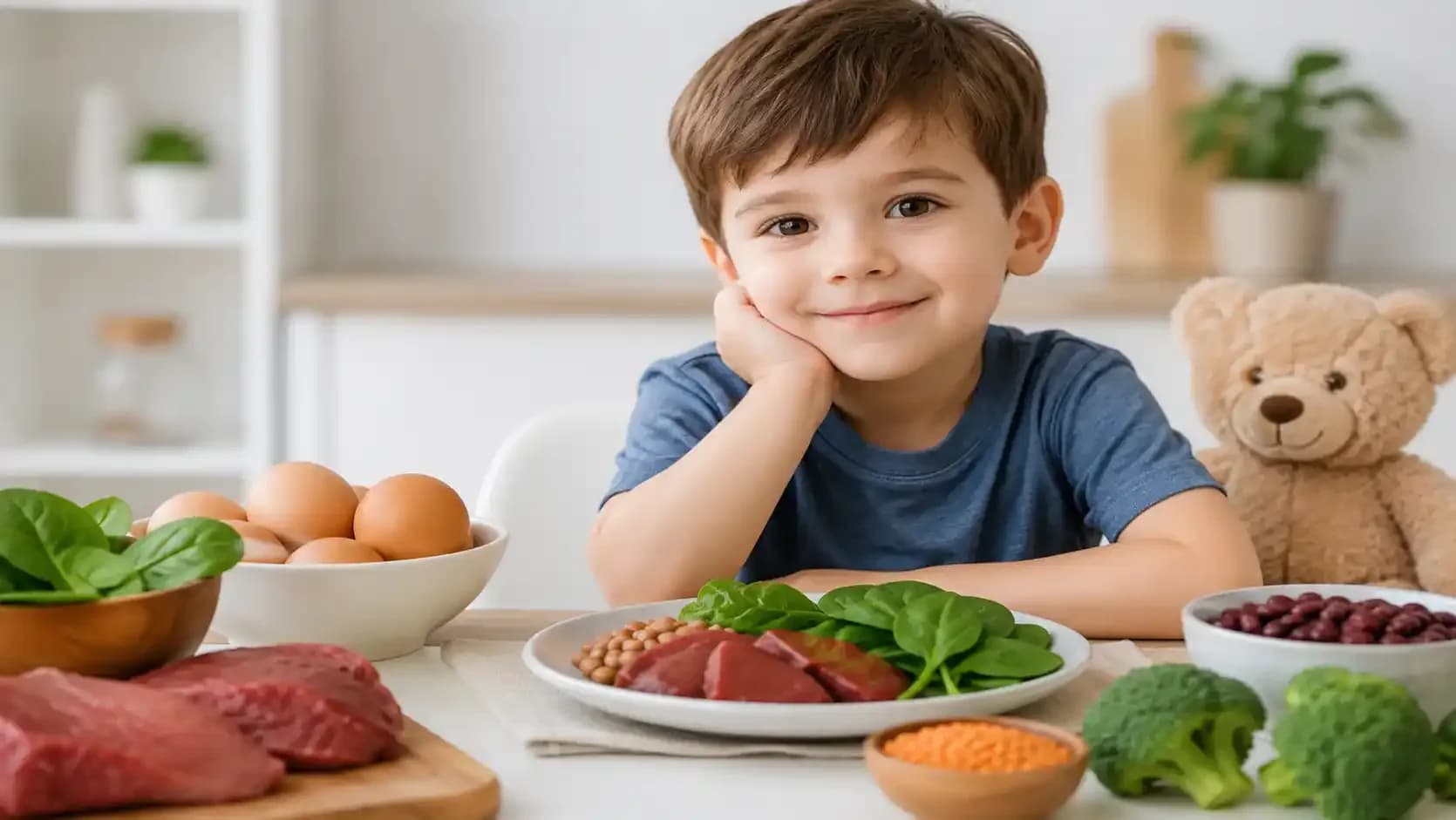 اعراض نقص الحديد عند الاطفال