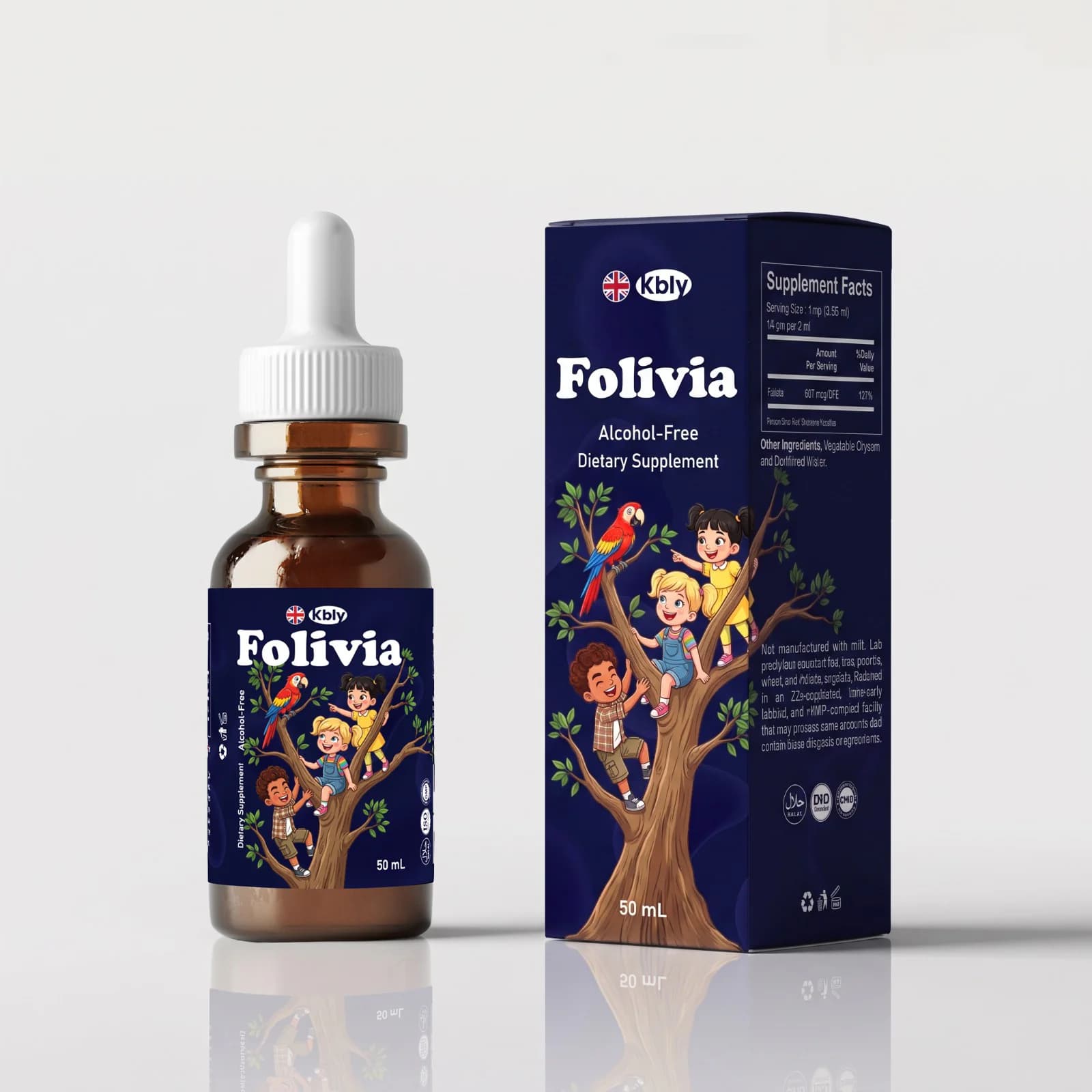 KBLY Folivia | Daily Folate Nutritional Support